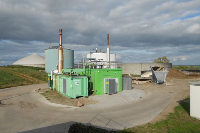 Biogasanlage Hohenroda (Quelle: Agrargenossenschaft Hohenroda eG)