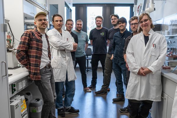The working group Hydrothermal Processes in April 2024
