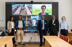 The evaluation committee consisting of Dr. Amsalu Nebiy, Dr. Solomon Tulu Tadesse, Dr. Asefa Taa as well as Prof. Dr. Bruno Glaser and Dr. Annett Pollex who joined online chose the winners of the "Best Presentation Award".