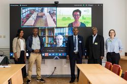 The evaluation committee consisting of Dr. xxx, Dr. Solomon Tulu Tadesse, Dr. Asefa Taa as well as Prof. Dr. Bruno Glaser and Dr. Annett Pollex who joined online chose the winners of the "Best Presentation Award".