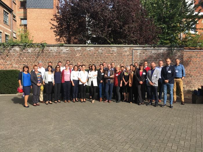 The POWER4BIO consortium at the Kick-off Meeting in Brussels in October 2018
