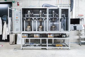 High-pressure multi-batch reactor system © Ehrentraut, DBFZ