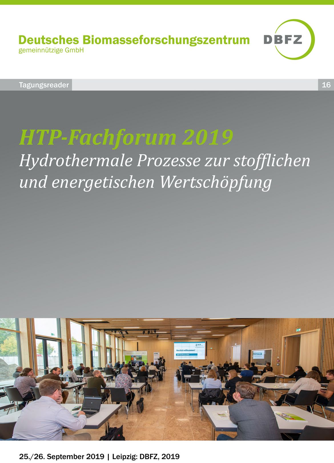 Deckblatt Reader HTP Fachforum 2019