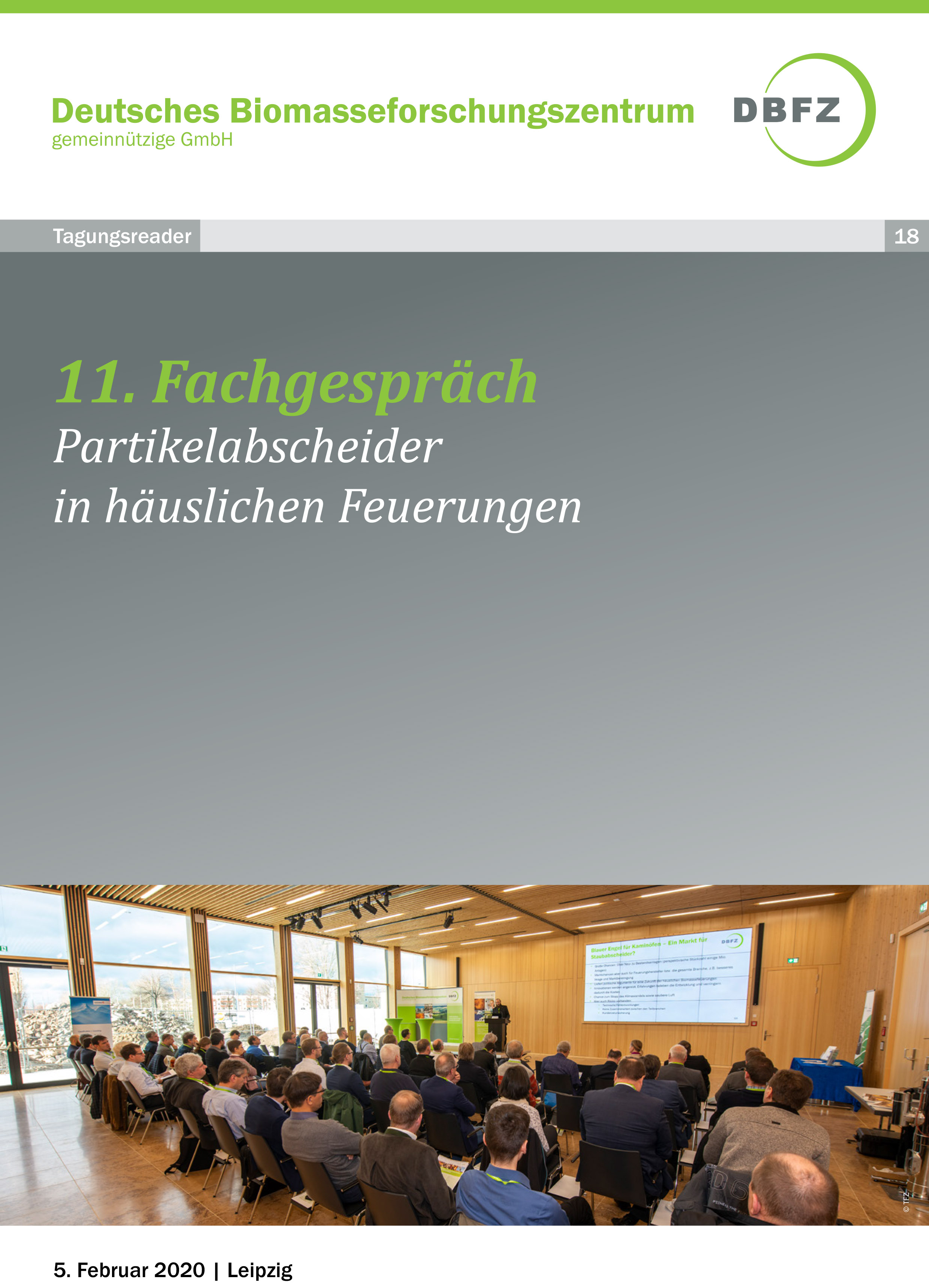 Frontpage Conference Reader: Abscheider-Fachgespräch 2020