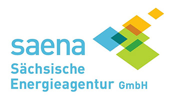Logo der sächsischen Energieagentur SAENA